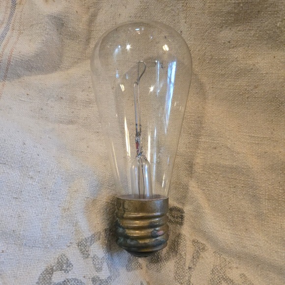 Westinghouse Other - VTG Westinghouse Mazda Street Light Bulb 1915 Clear Glass Brass Base Antique USA